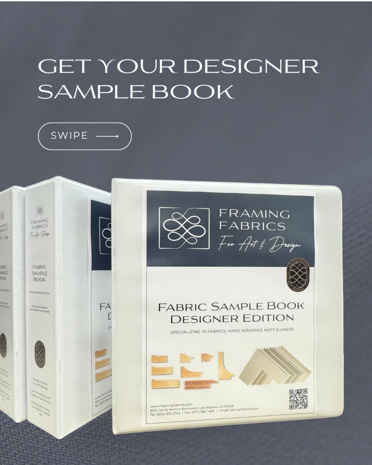 Fabric Sample Reference Book