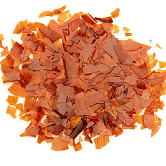 Shellac Light Orange Flake