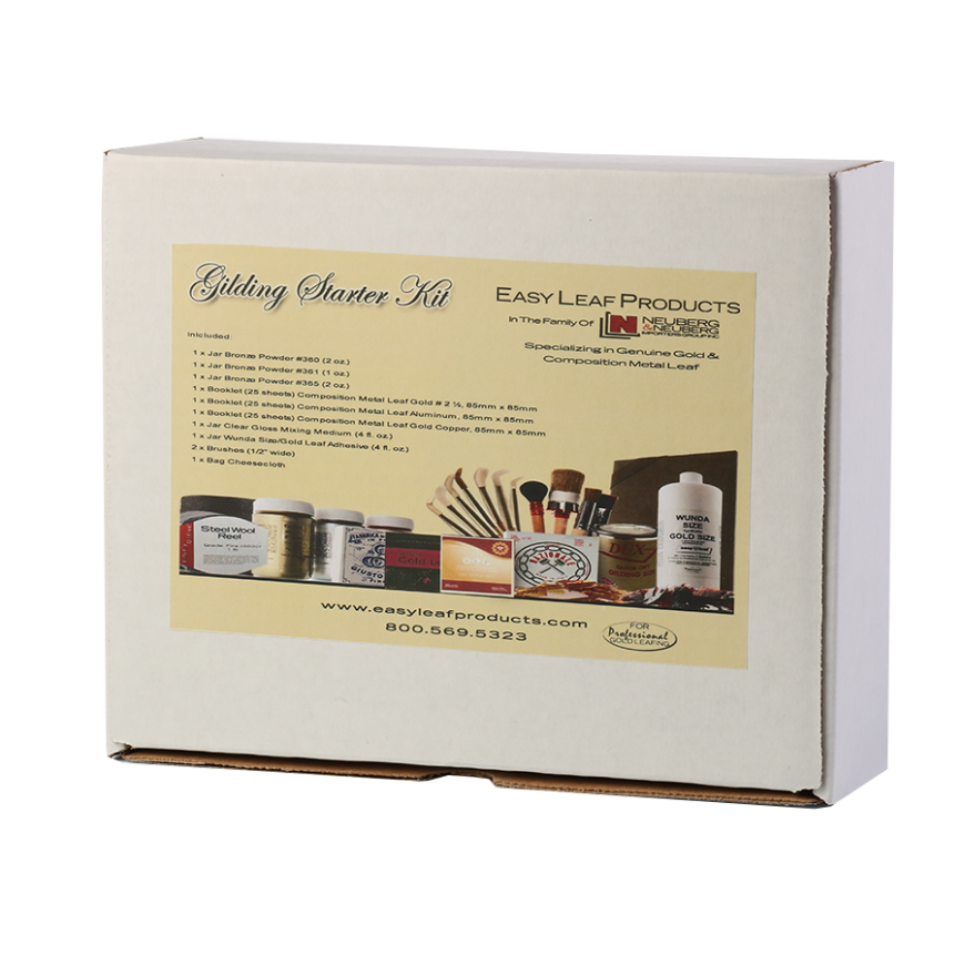 Deluxe Gilding Starter Kit Easy Leaf Products Gilding