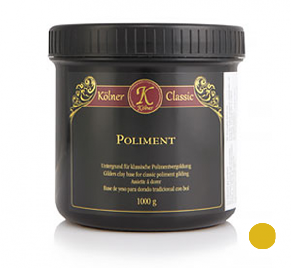 Kolner Ochre Pre-Mixed Poliment Clay